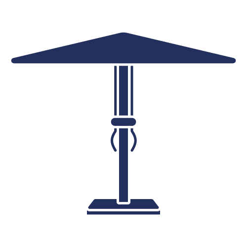 Wooden Telescopic Parasol